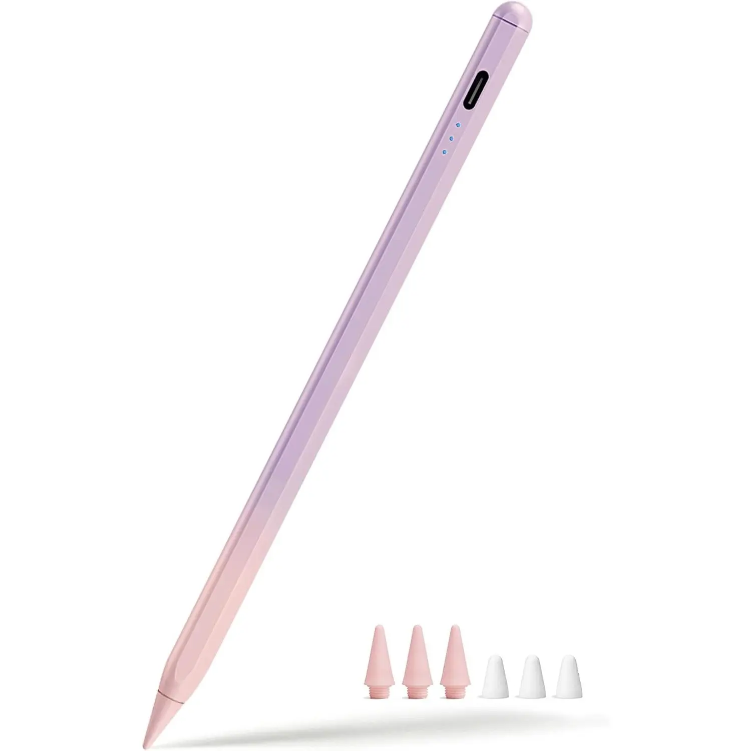 JEDOUBAL Stylus Pen for iPad 2018-2026, 3X Fast Charging iPad Pencil with Palm Rejection & Tilt Sensitivity, Apple Pencil Alternative No Bluetooth Required Compatible with iPad Pro Air Mini