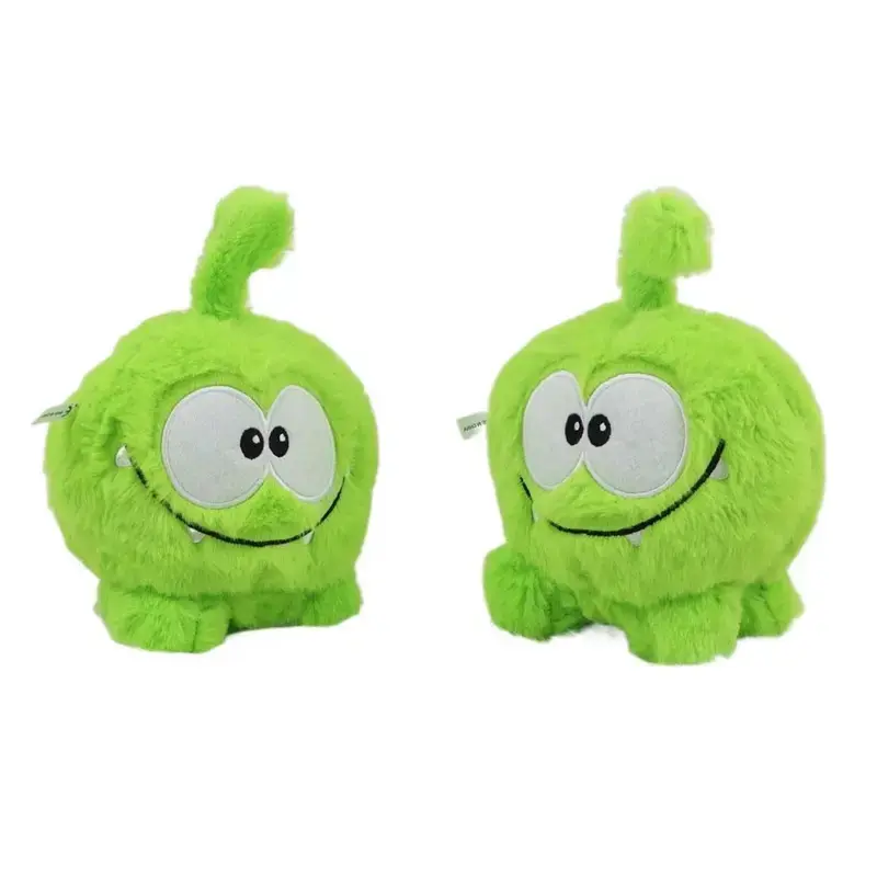 Cartoon Cut The Rope Frog Toy Green Fruit Om Nom Plush Toys 20cm Hot Game Stuffed Animal Doll Kid