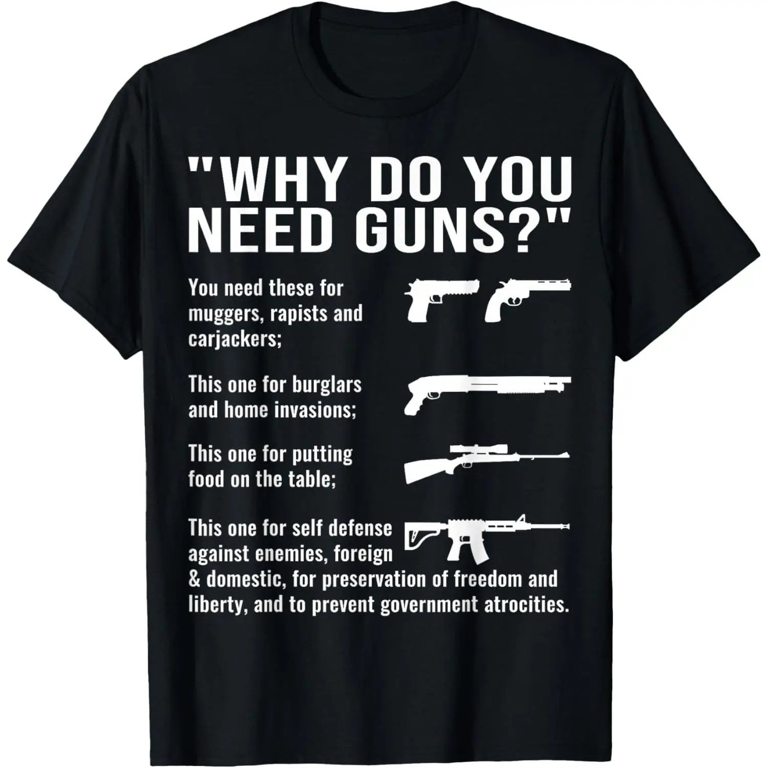 Men's 2nd Amendment Graphic Tshirt - Casual 100% Cotton Breathable Short Sleeve Crew Neck Round Neck Classic Military-Style Patriot Top, Unisex Retro Soft Outdoor Sports Top