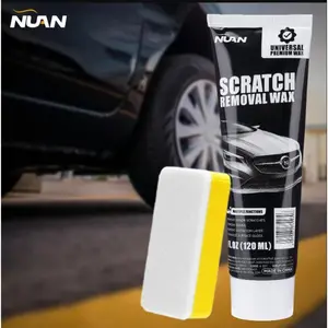 NUAN scratch removal wax NUAN 2026 Car Scratch Repair Kit, Premium Scratch Fix Wax, Includes Paste, Wipe & Sponge for Vehicles