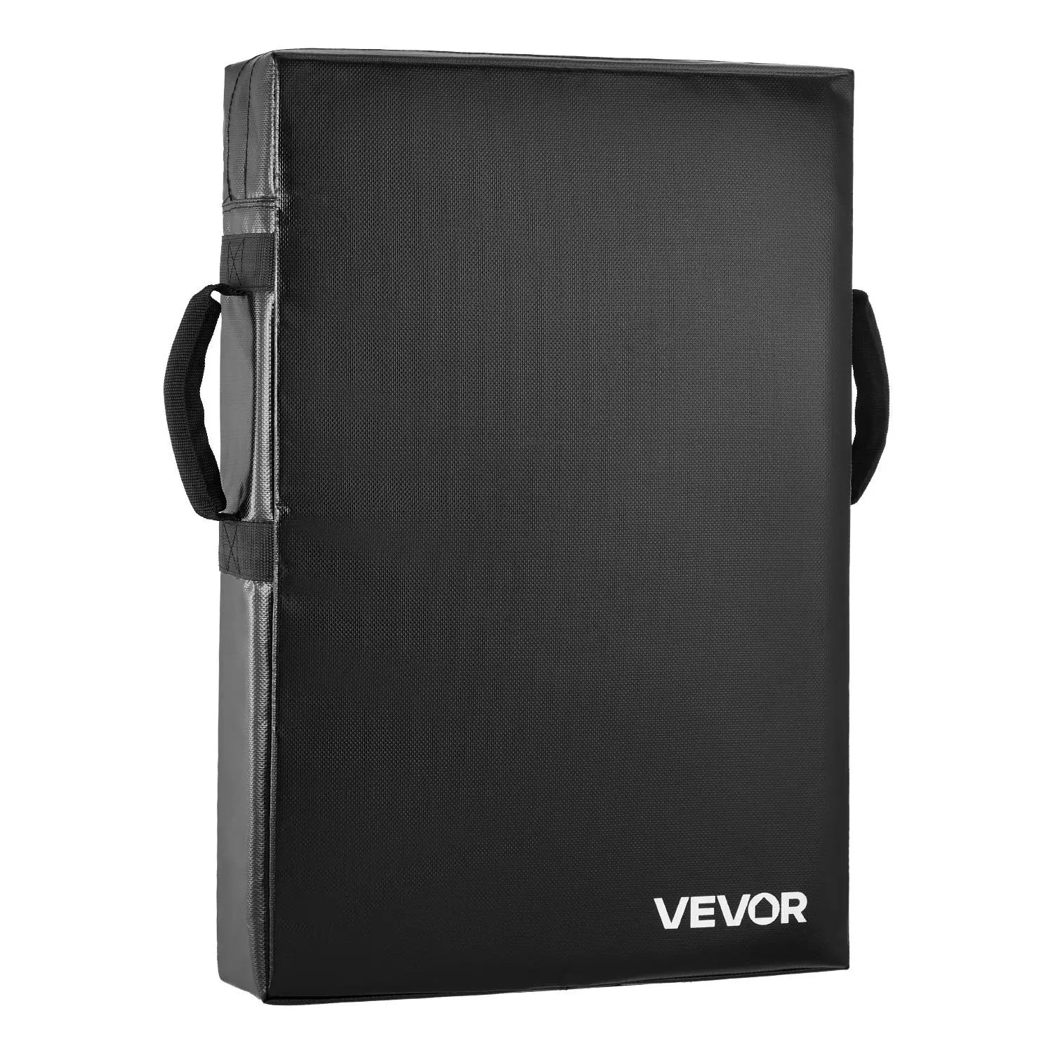 【Summerfinds】VEVOR 24x16in Football Blocking Dummy with Handles, High-Density Sponge & PVC Shell Tackle Dummy, Easy-to-Move & Set Up Heavy Duty Training Equipment for Athletes, Hockey Defense Drill Use to Enhance Defensive Skills, Black, 1PCS