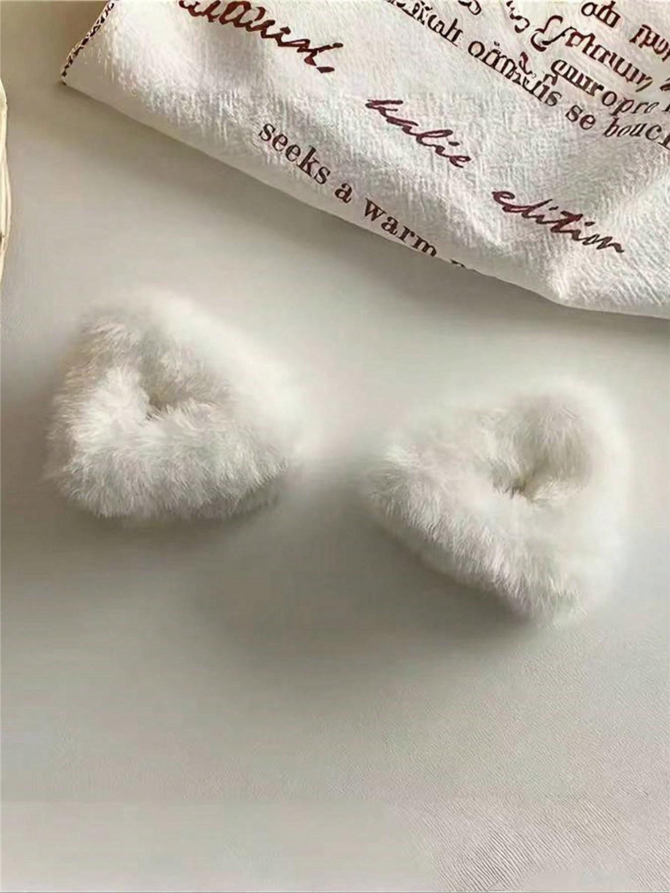 Cute Cat Ear Hair Clip Set for Women, Small Fluffy Triangle Barrettes, Perfect for Half Updo, Princess Style, Daily Wear