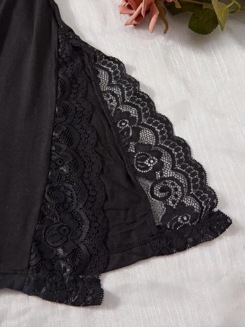 Women's Plus Size Casual Elegant Home Sleepwear, Adjustable Straps Side Split Design, Soft Modal Material, Sleeveless Fitted Style