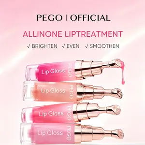 Peptide Moisturizing Lip Gloss, Rich in Shea Butter, Hyaluronic Acid, Vitamin E, Natural Shine, Deeply Nourishing, Long-Lasting Comfort