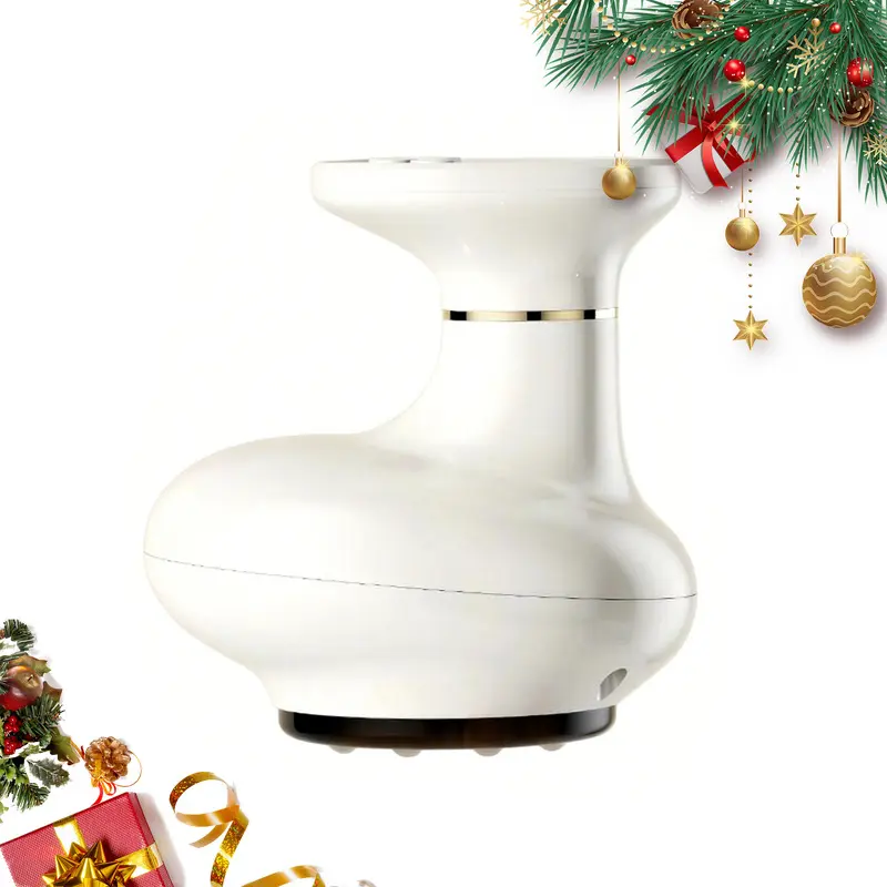 Intelligent Wireless Electric Cupping & Gua Sha Massager, Powerful Adjustable Vacuum Negative Pressure Scraping Device, Rechargeable Household Meridian Massage Tool for Back, Neck, Shoulder, Leg Full Body Pain & Fatigue Relief