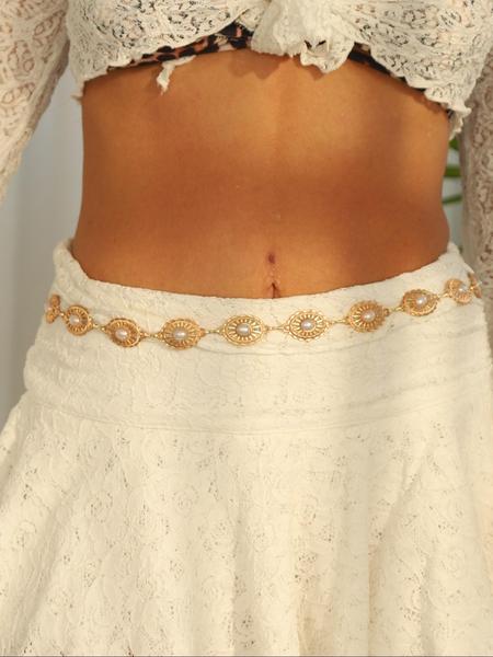 Women's Vintage Layered Waist Chain, Boho Style Vintage Body Jewelry for Party, Daily Clothing Decor, Trendy All-match & Exquisite Jewelry for Birthday Gift