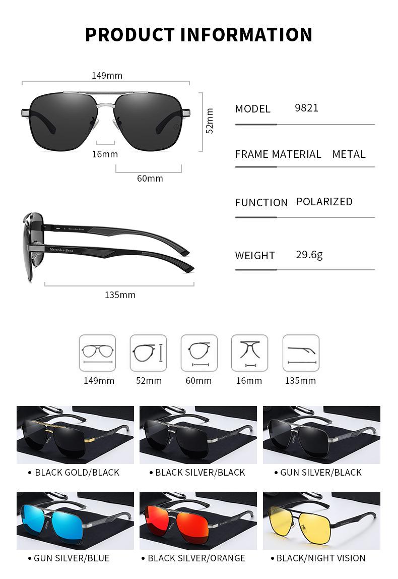 Polarized Sunglasses For Men, Suitable For Cycling, Driving, Fishing, Sun Protection, Winter Outdoor Fashion Glasses