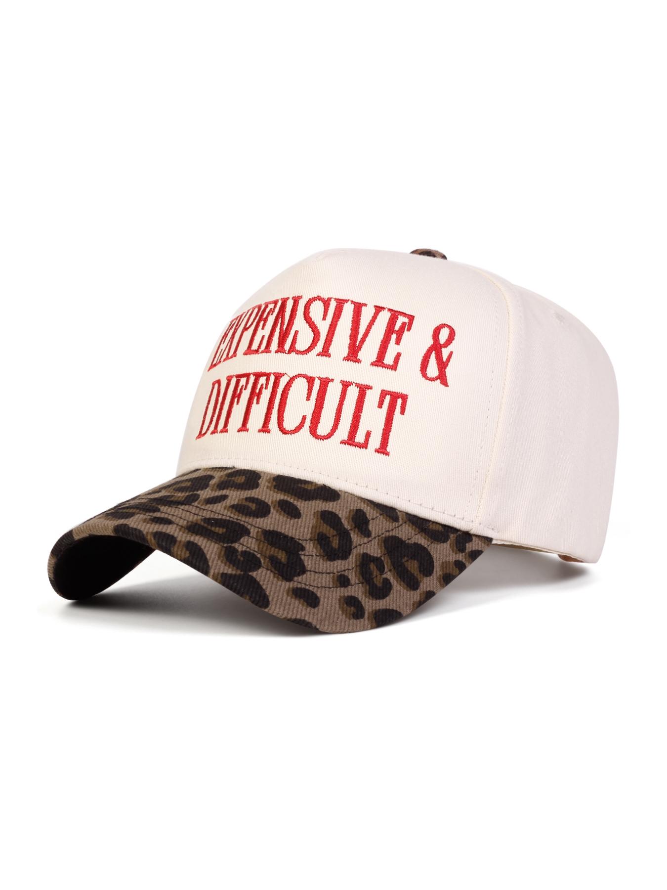 Letter Pattern Baseball Cap, Casual Trendy Baseball Cap for Women & Men, Fashionable Hat for Daily Wear, Premium Quality Cap