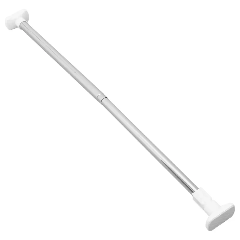 Plastic Adjustable Heavy-Duty Telescopic Rod, Expandable Closet Pole, Rust-Resistant for Shower Curtains & Clothes Drying Home Use