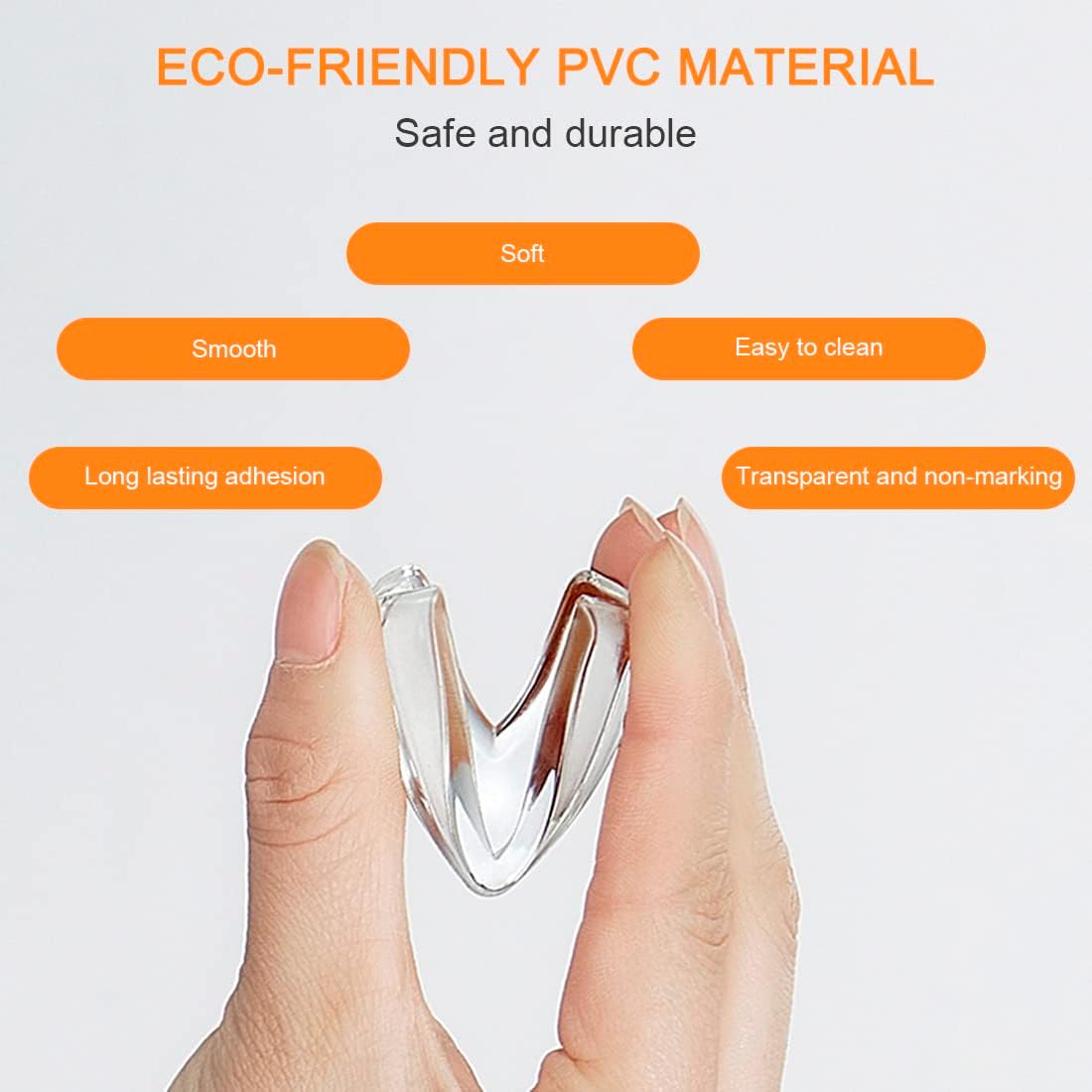 Clear Anti-collision Furniture Corner Protector, Transparent Soft Anti-collision Furniture Corner Protector, Universal Furniture Corner Protector for Home Office