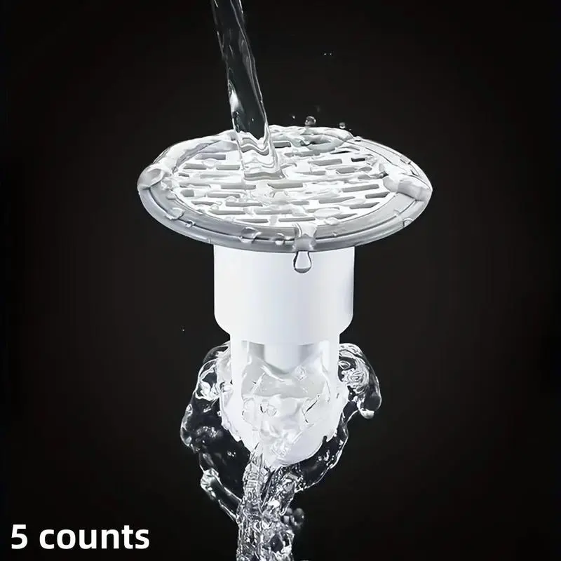 Insect Proof & Odor Proof Drain Valve, Keep Shower Floor Clean & Fresh, Easy Installation, Durable Design, Ideal for Home Bathrooms