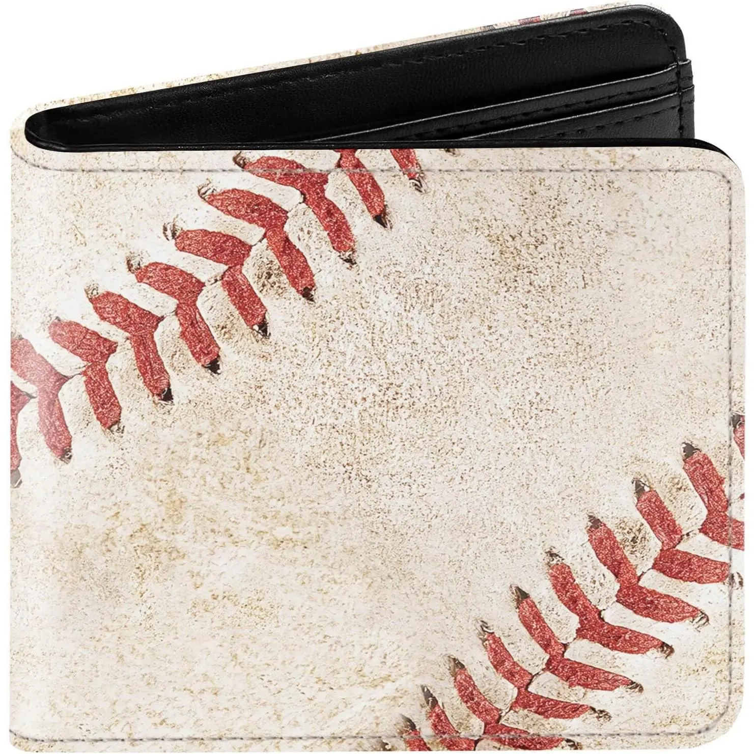 Baseball Leather Wallet for Teen Boys - Kids Wallet Gift for Christmas Birthday, Ages 4-16(Gift)