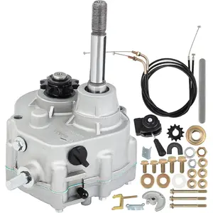 Father's Day Gift VEVOR Go Kart Forward Reverse 212cc Gear Box, 30 Series Torque Converter, 10T # 40/41 12T # 35 Go Karts Accessories TAV2 30 40 41 for 2HP-13HP Engine, Transmission Local Honor, 3 Shift Modes