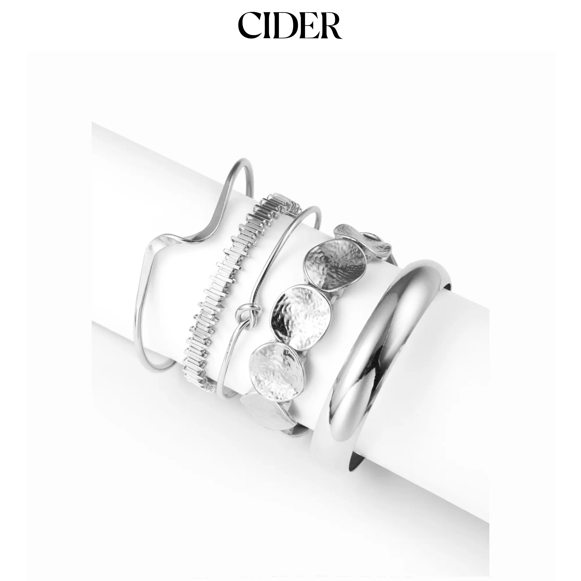 Cider 5 PCS GEOMETRIC BRACELETS SET Cider 5 PCS GEOMETRIC BRACELETS SET