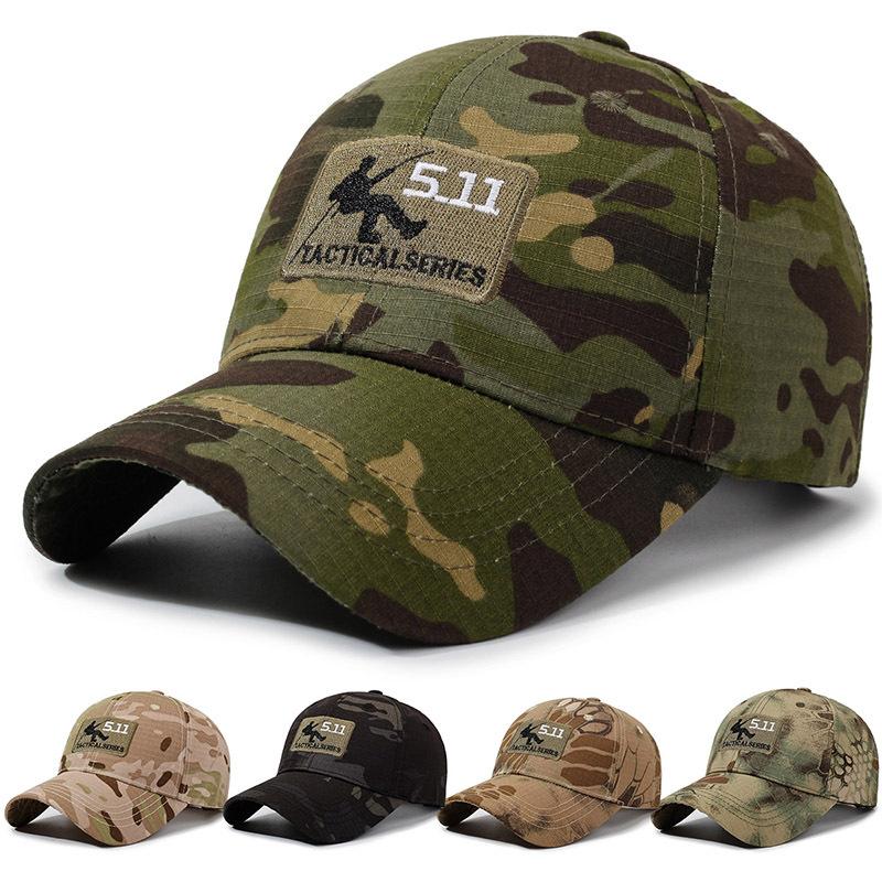 5Pcs Men's Mixed Style Baseball Cap - Camo/Trendy/Casual Duck Tongone Hat, Ideal for Outdoor Hiking Travel