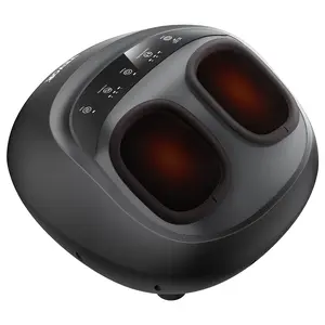 【DealsForYouDays】VEVOR Foot Massager Machine with Heat, Deep-Kneading, Compression, and Shiatsu for Plantar Fasciitis, Neuropathy, Gifts for Men, Women - Fits up to Men Size 12