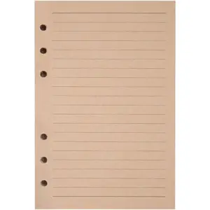 Refills Lined Paper Refillable A6 Paper for 5x7 Journal Notebook Inserts 200 Lined Pages