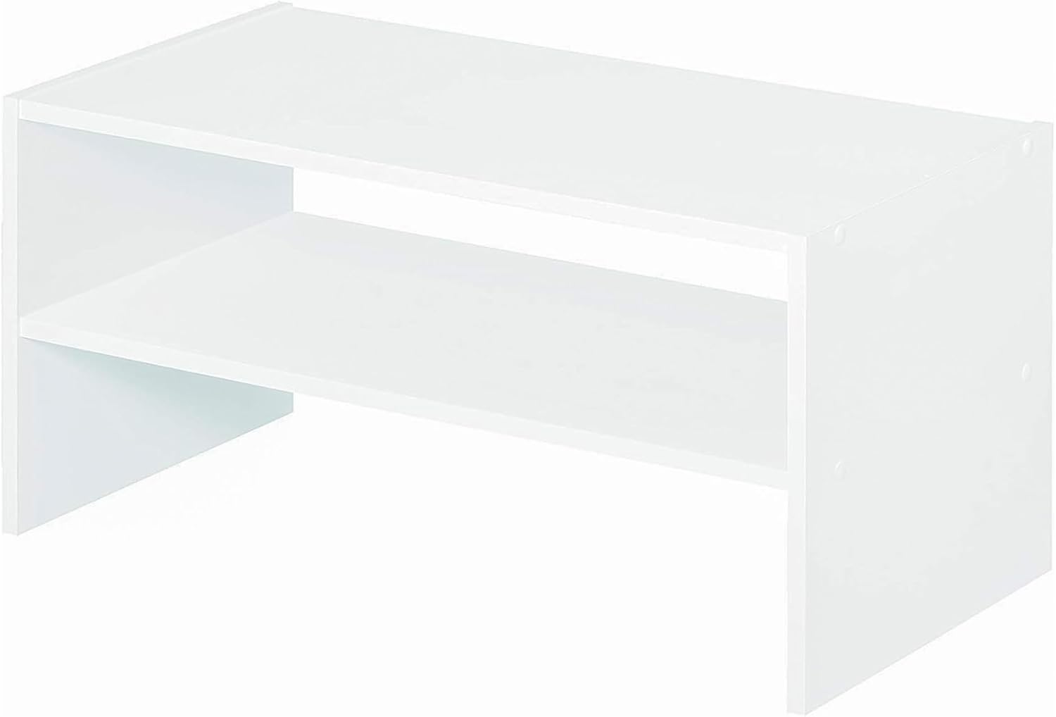 Stackable 24in. Wide Horizontal Organizer, White
