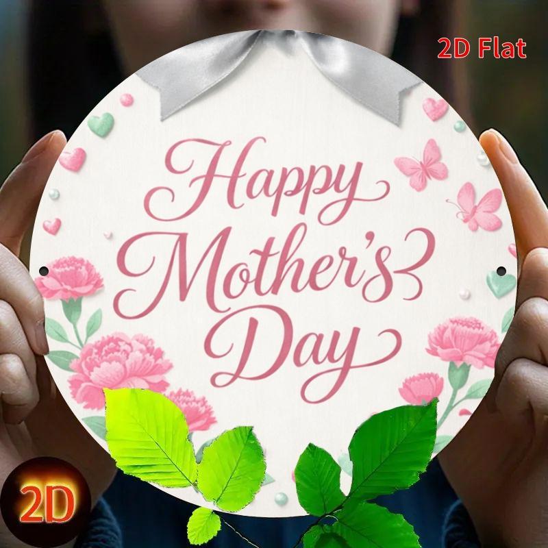 Mother's Day Plaque - Elegant Heartwarming Gift with & Mom Design, Tabletop or Wall Decor for Home, Office - Perfect for Birth & for Every Mother,Perfect for Room Decor