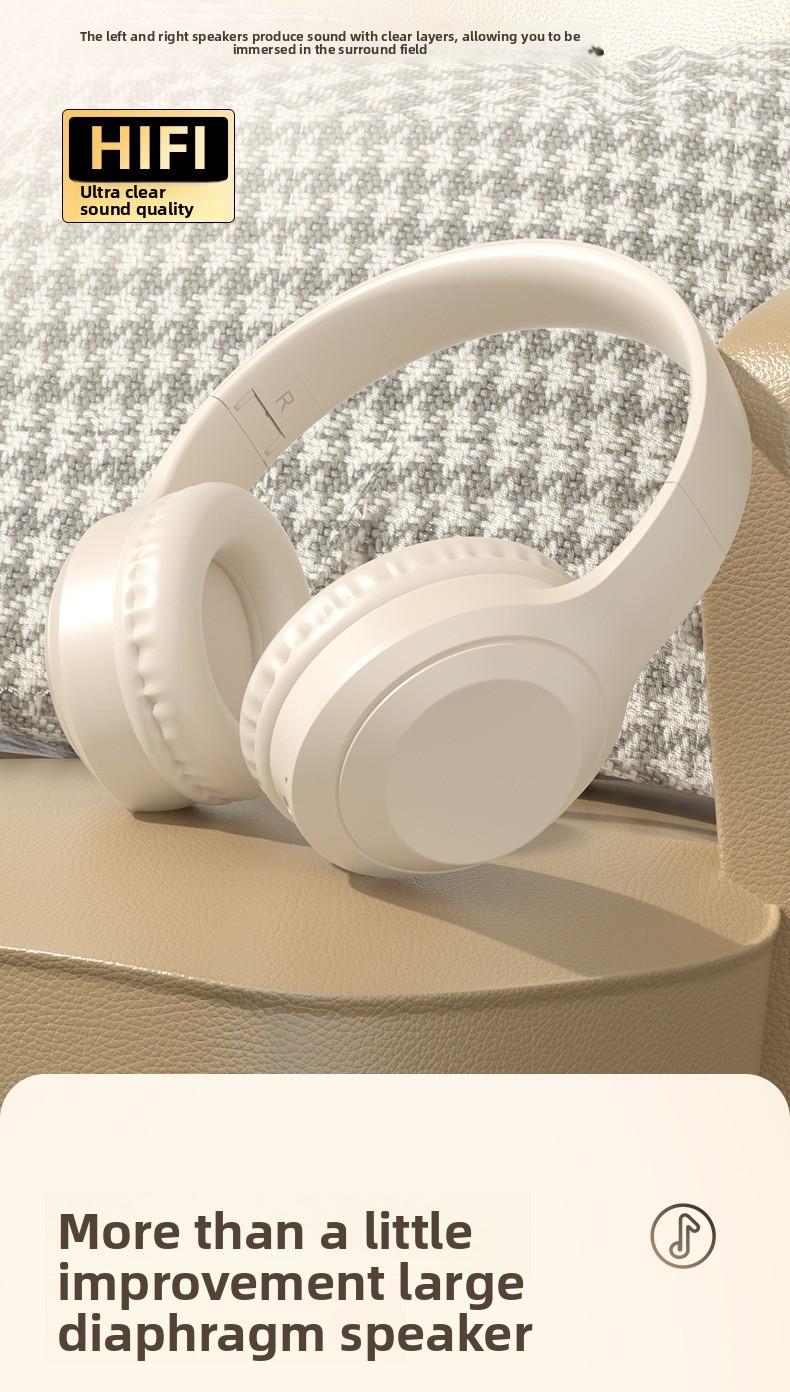 Wireless Bluetooth Headphones, New Wireless Gaming Noise-Canceling Headphones, Office & Leisure Headphones, Long Battery Life, High-Definition Sound.