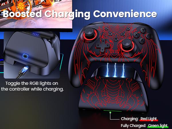 Wireless PC Controller, 1000Hz Polling Rate, Hall Effect Joysticks & Triggers, Controller for PC/Switch 2/Switch/Android/IOS, 1000mAh Battery, with 7 Light Modes/Paddle/Turbo/Motion/Charging Dock Wireless PC Controller, 1000Hz Polling Rate, Hall Effect Joysticks & Triggers, Controller for PC/Switch 2/Switch/Android/IOS, 1000mAh Battery, with 7 Light Modes/Paddle/Turbo/Motion/Charging Dock