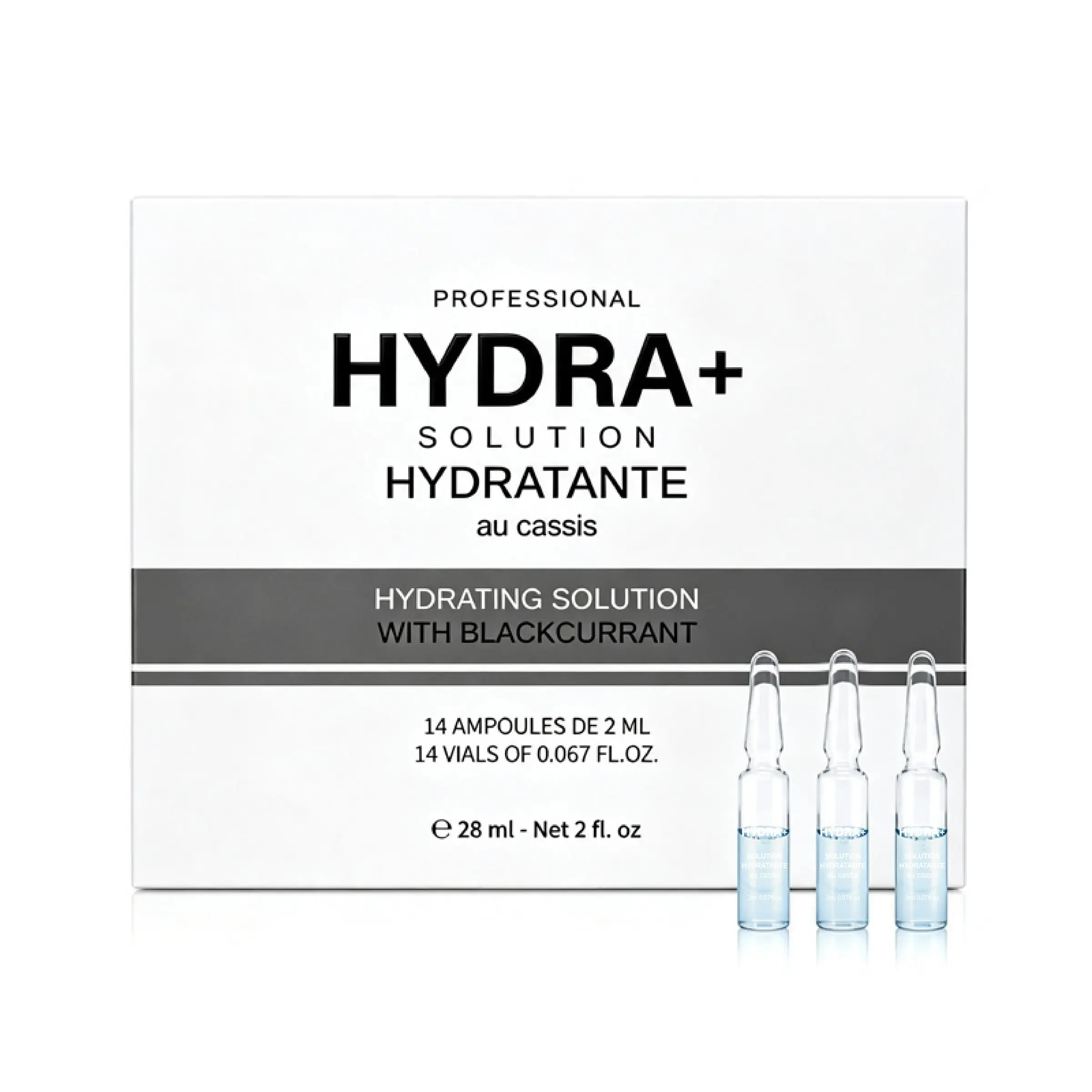 Hydrolyzed Collagen Serum Set, Blackcurrant-Based Hydrating Solution, Ampoules with Opener, Moisturizing and Nourishing Skin Care Gift Box