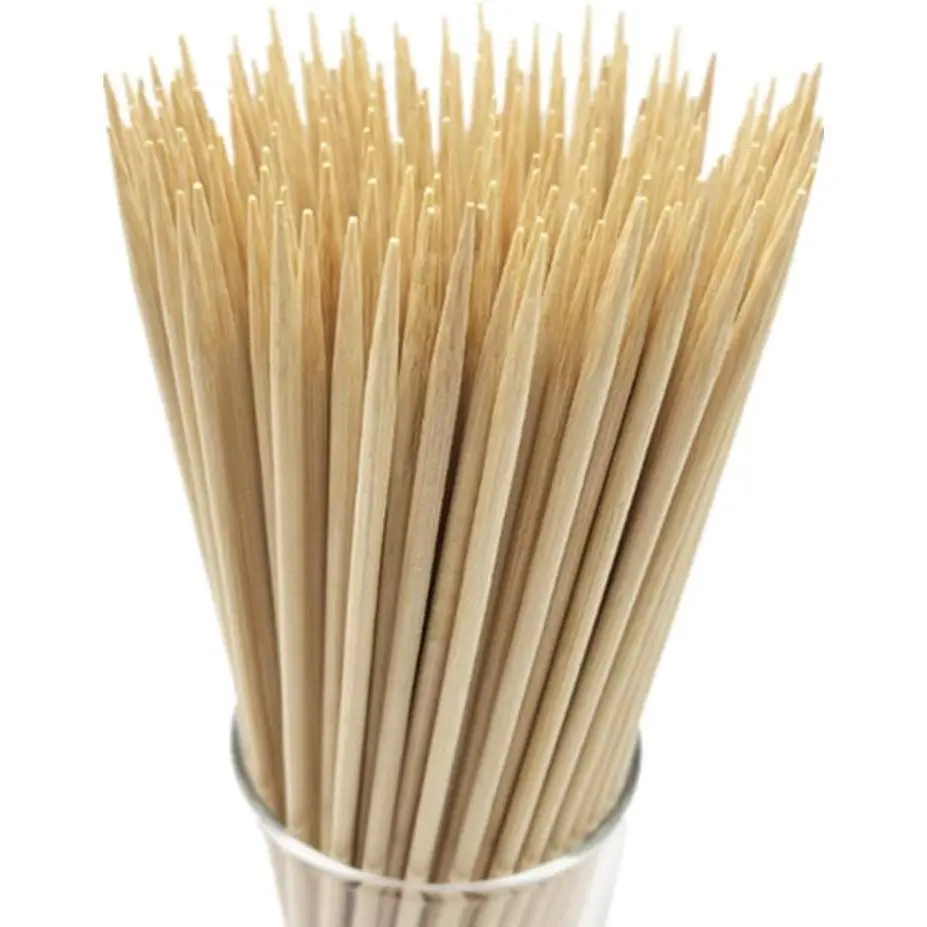 100 Skewers for BBQ & Grilling - 12 Inch Sticks for Appetizers, DIY Crafting, and ! 100 Skewers for BBQ & Grilling - 12 Inch Sticks for Appetizers, DIY Crafting, and !