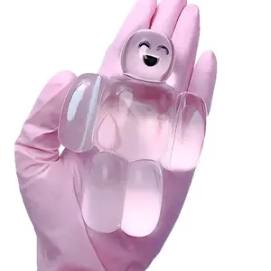 Transparent Jelly Robot Squishy Toy - Mini Squishies, Squeezy, Water Magic Jelly, Wubble Bubble Styles, Cute Super Soft Slow Rebound Cartoon Stress-Relieving Gift, Mini Squishies Stress Relief Toys, Squeezy Stress Relief Toys