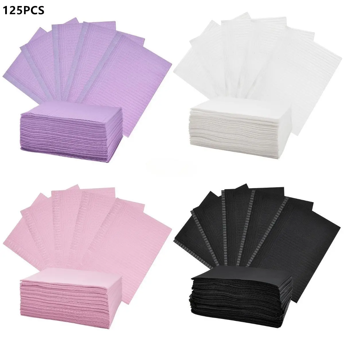Trending 125-Pack Disposable Nail Table Mat, Premium 3-Ply Waterproof Tattoo Pad, Game-Changer Professional Salon Desk Cover, Lifesaver Clean Up Tool for Nail Tech & Tattoo Artists, Hot Sale Essential Supplies