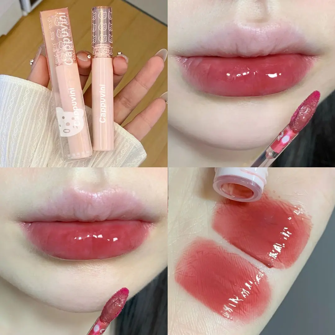 Bubble Glow Lip Tint Balm – Hydrating Gloss for Glossy Juicy Lips