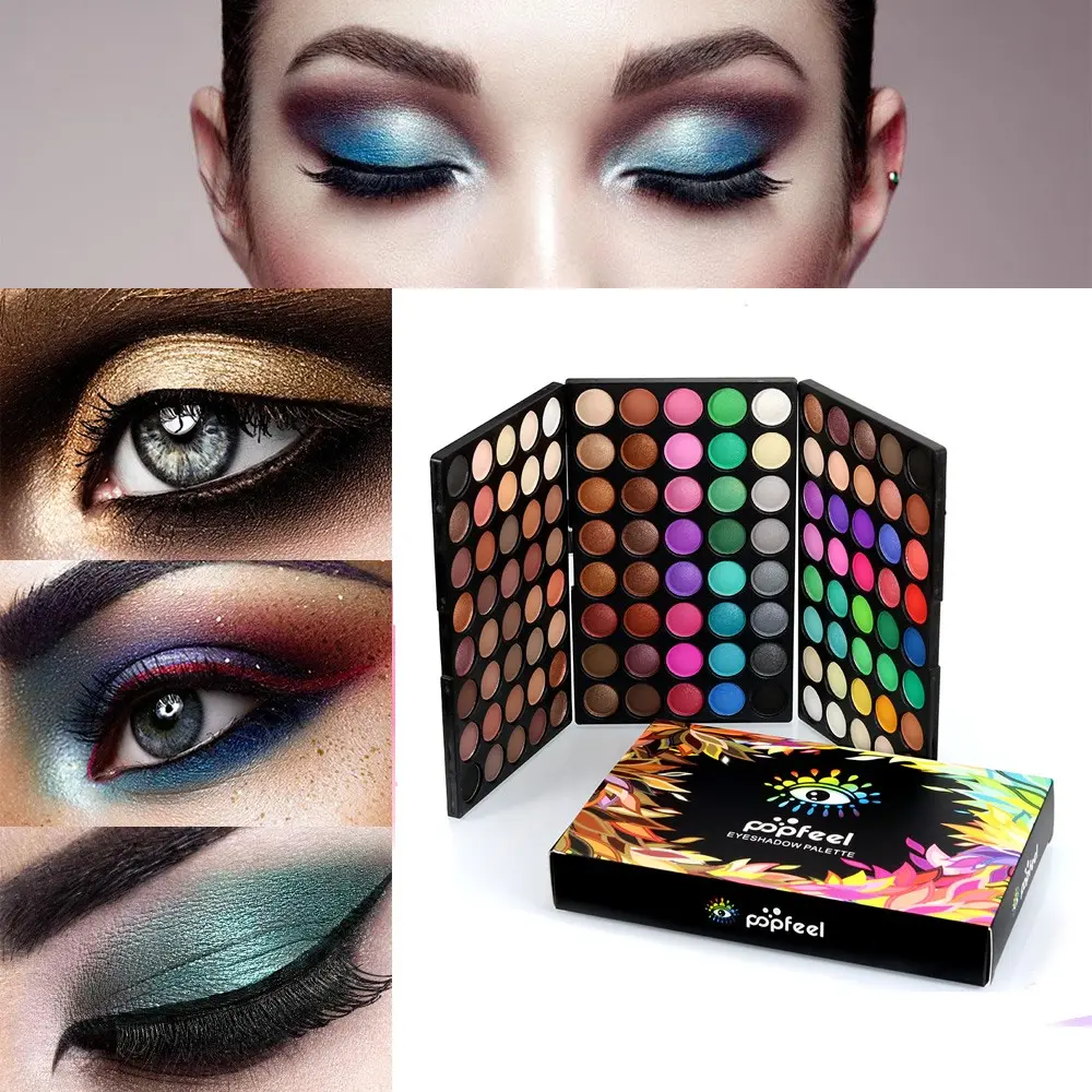 Eye Shadow Palette 120 Colors, Matte Finish, Multicolor, Suitable for All Occasions and People, Solid Form, Single Item, Beauty Eyeshadows