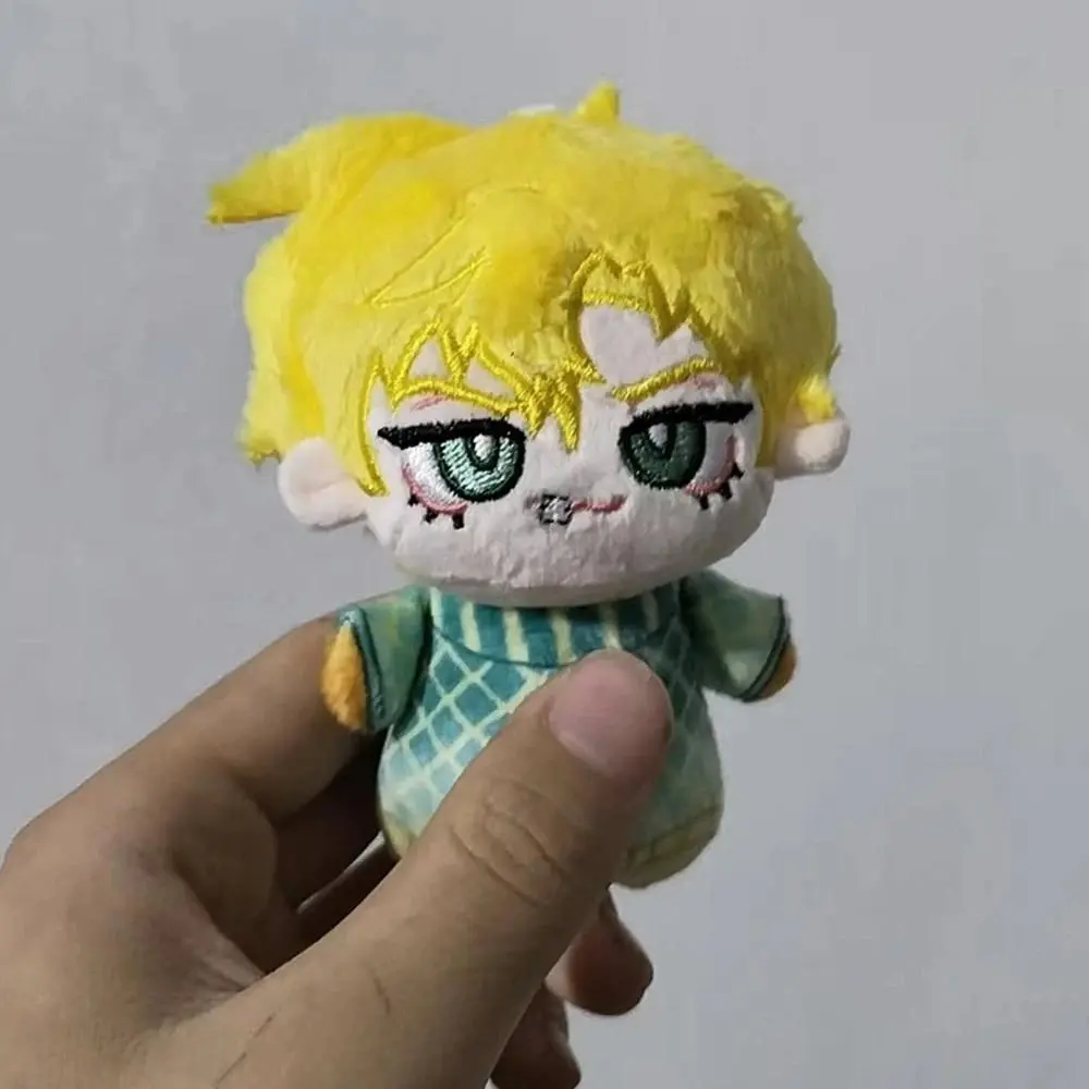 10cm Stuffed Diego Brando Plushie Toys Anime Nunu Cotton Plush Dolls Backpack Decorative Pendant Keychain Xmas Gifts