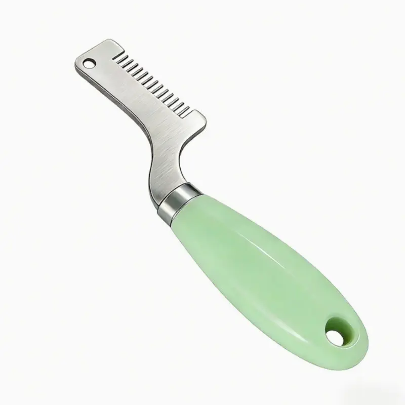 Stainless Steel Multi-Functional Scallion Cutter, Garlic Ginger Onion Slicer, Kitchen Tool for Home Use, Easy-To-Use Food Chopper