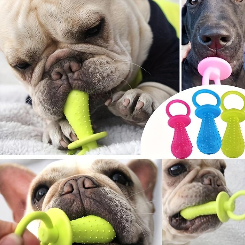 TPR Rubber Mini Pacifier Pet Toy for Cats and Dogs High-quality Grinding Teeth for Cats and Dogs Toys