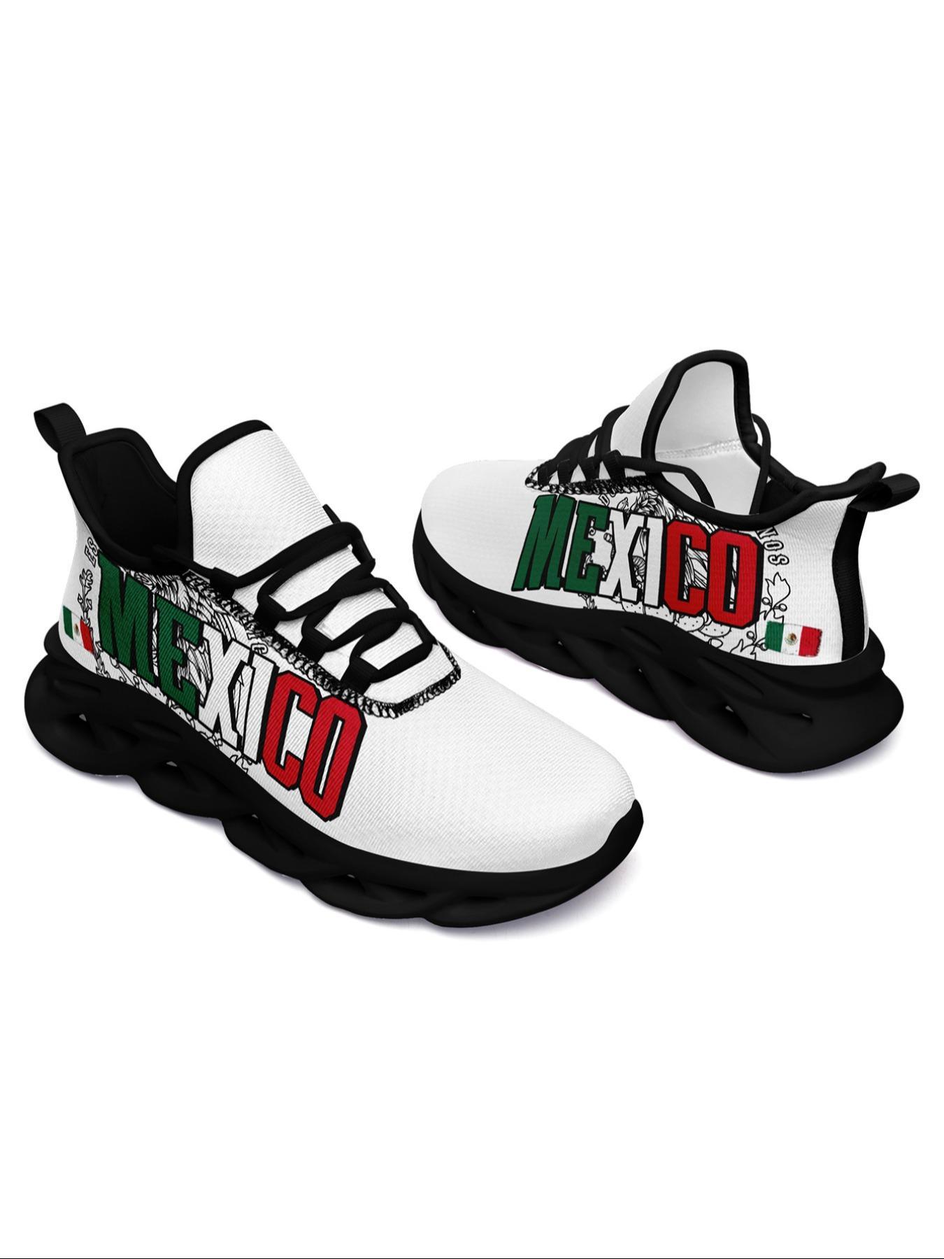 Women's Letter Print Lace Up Sneakers, Casual Comfortable Soft Sole Sports Running Shoes, All-match Round Toe Shoes for Daily Wear