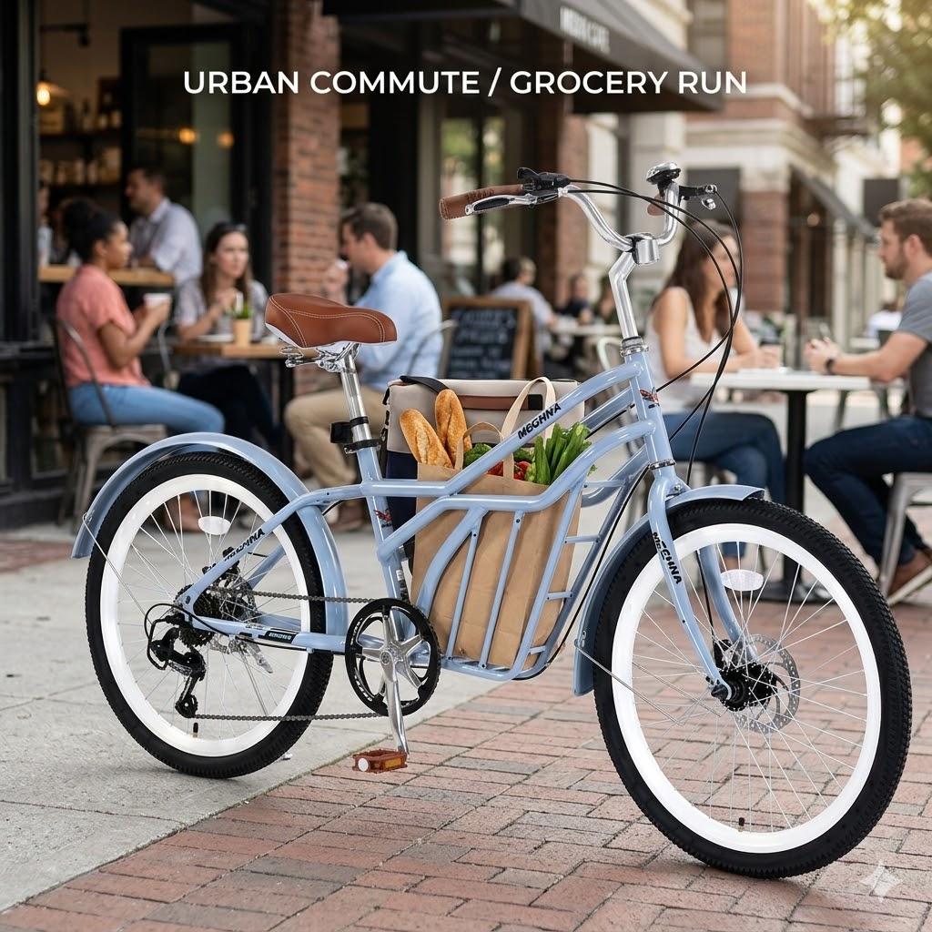 24 Inch Adult Commuter Bike 6 Speed Steel Frame Multiple Colors City Bicycle for Daily Commute Urban Riding Outdoor Sports Travel Fitness Work School Cycling Durable Steel Frame Adult Bike with Multiple Color Options24 Inch Bike 6 Speed Bike 24 Inch Adult Commuter Bike 6 Speed Steel Frame Multiple Colors City Bicycle for Daily Commute Urban Riding Outdoor Sports Travel Fitness Work School Cycling Durable Steel Frame Adult Bike with Multiple Color Options24 Inch Bike 6 Speed Bike