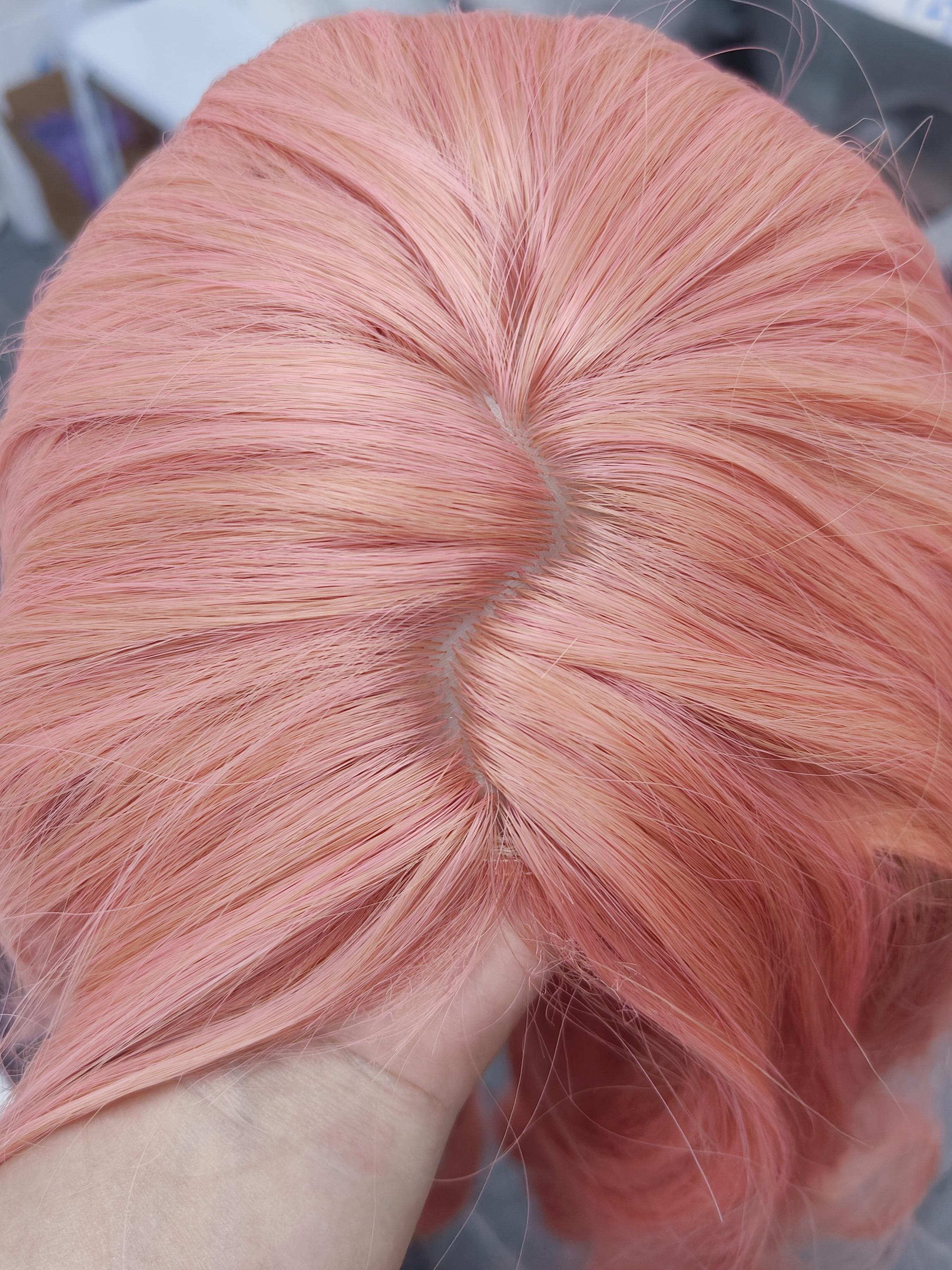 24 Inch Long Wavy Wig with Curtain Bangs, Stylish Face Framing Hairpiece, Natural Synthetic Heat Resistant Matte Fiber for All Occasions