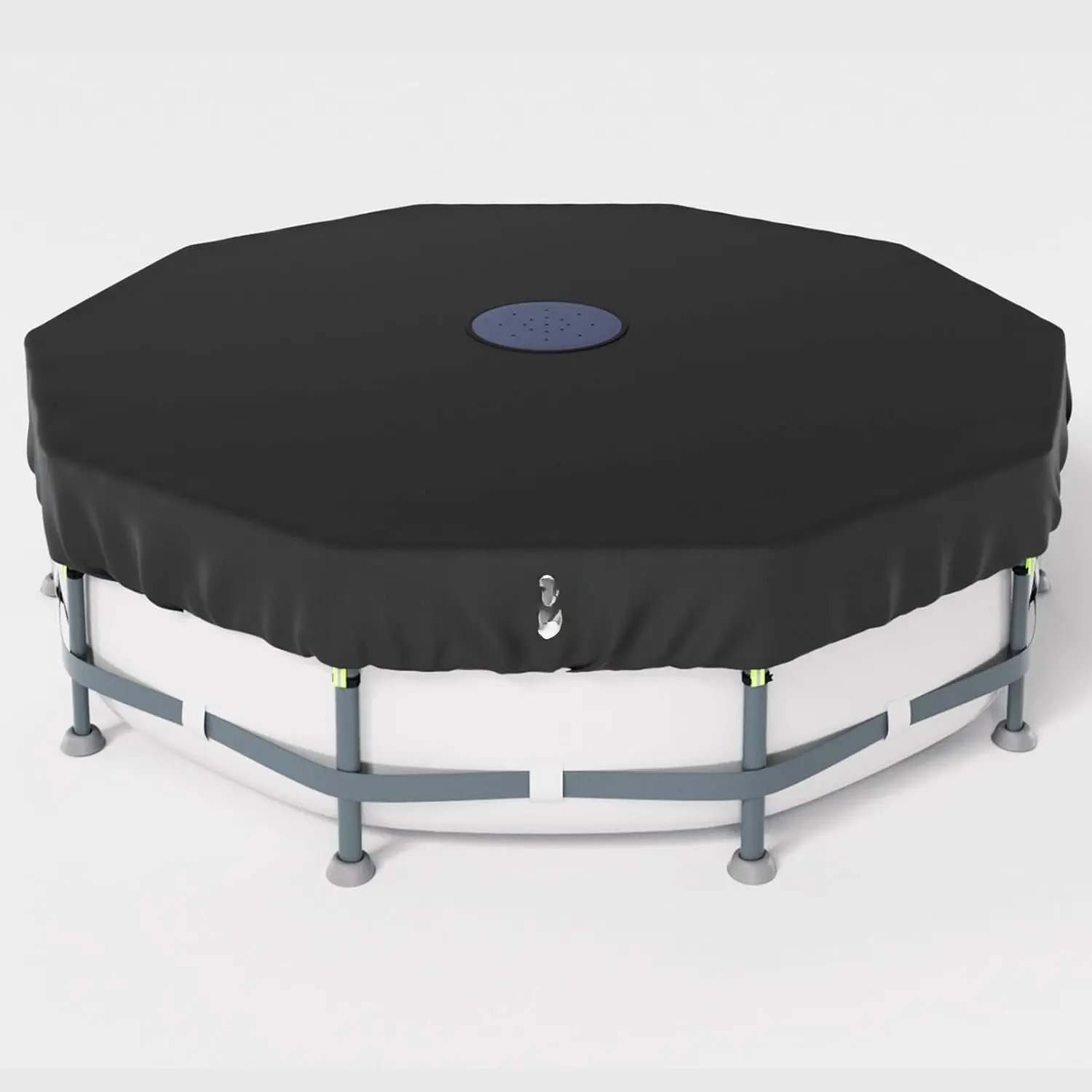 14FT Round Pool Cover  Upgraded Multi-Stage Rainwater Filtration
