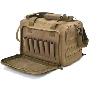 Multifunctional Storage Bag, Outdoor Gear Handbag, Large Capacity Fishing Tools Portable Organizer, Convenient Carry All-In-One Case