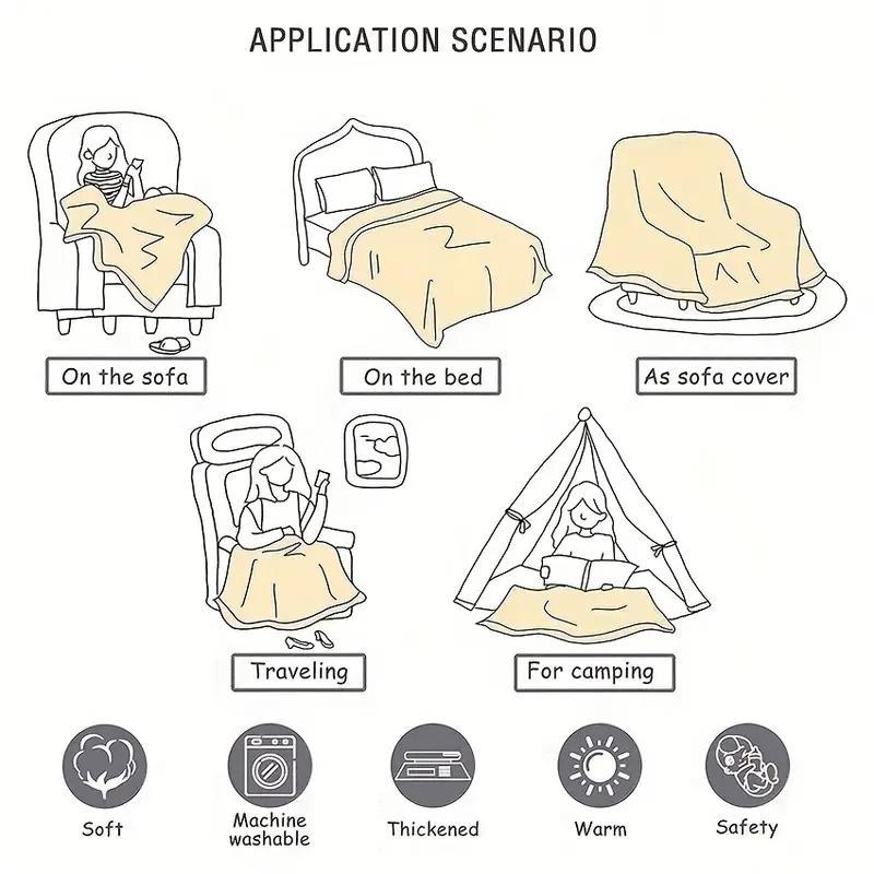 SoftHaven 1pc Soft Flannel Envelope blanket for Mom - Perfect Gift for Birthday, Heartfelt "Dear Mom" Message with Stamps & Airplane Design, Perfect Gift for Birthdays, Mother'S Day tiktok shop holiday haul gilmore girls blanket soft comfy blanket