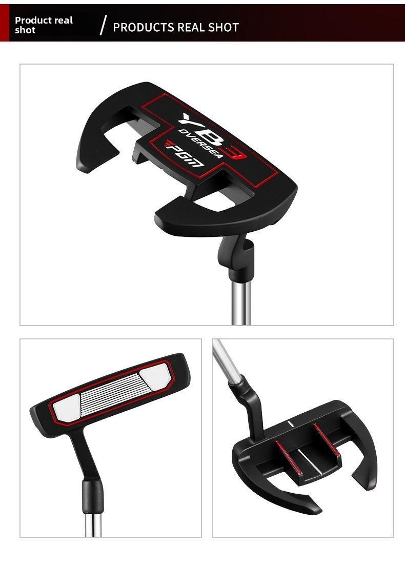 Golf Putter with Alignment Line - Right-Handed - Stainless Steel Shaft