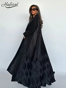 Women's Long Sleeve Blazer Jacket, Plain Design, Loose Fit, All-Season Outerwear, Elegant Party Wear, Lightweight & Flowing Material