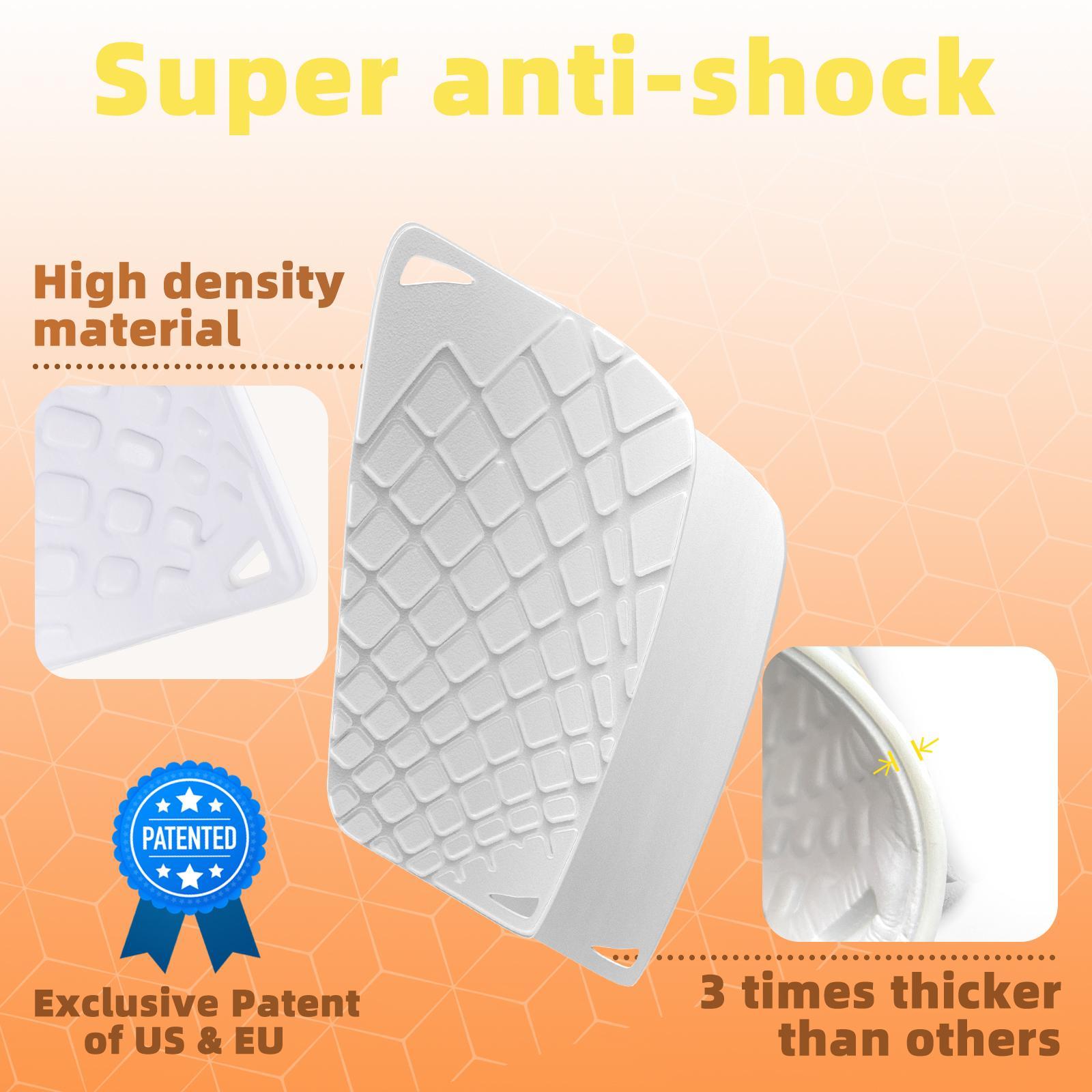 Sportout Shin Guards, 1 Set Breathable Sleeves and Hard Shell, Sports & Outdoor Accessories