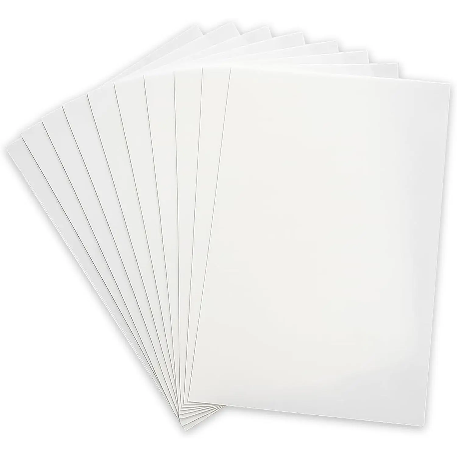 Sticky Water-Soluble Embroidery Stabilizer 12 Sheets 8.5" x 11" - Precut Printable Wash- Paper for Hand & Machine Embroidery, Medium Weight