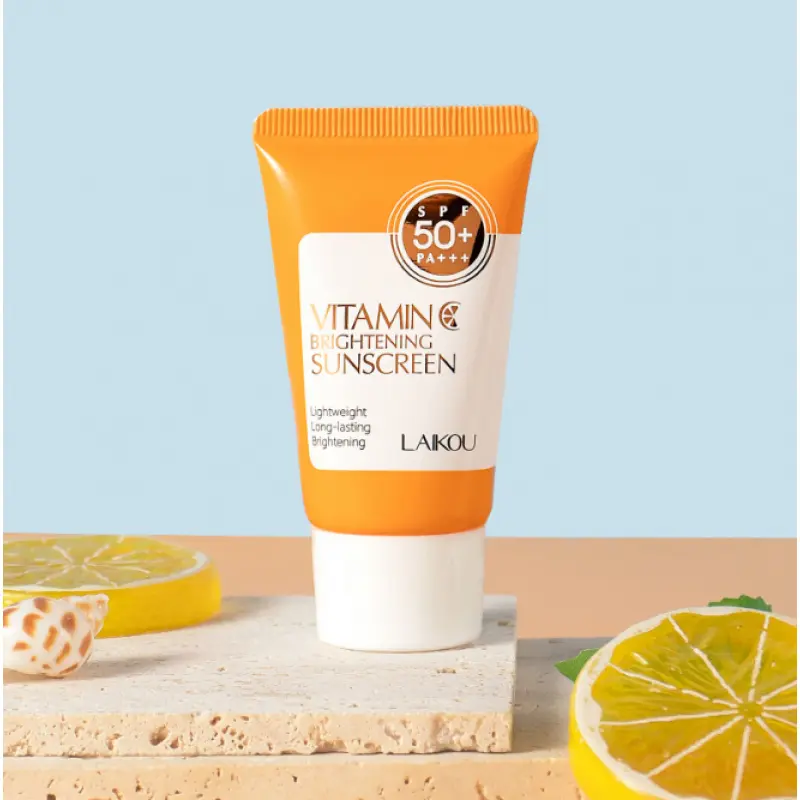 Summer Essential Vitamin C Sunblock Primer, Lightweight Isolation Cream for Outdoor & Daily Makeup, Sunscreen