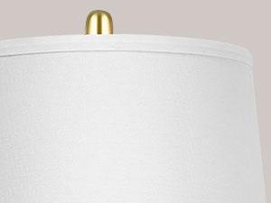 Touch Control Dimmable Table Lamps for Bedrooms, 3-Way Gold Crystal Bedside Lamp with USB Ports, Set of 2 Contemporary End Table Lamps with White Drum Shade for Living Room Reading, LED Bulbs Included