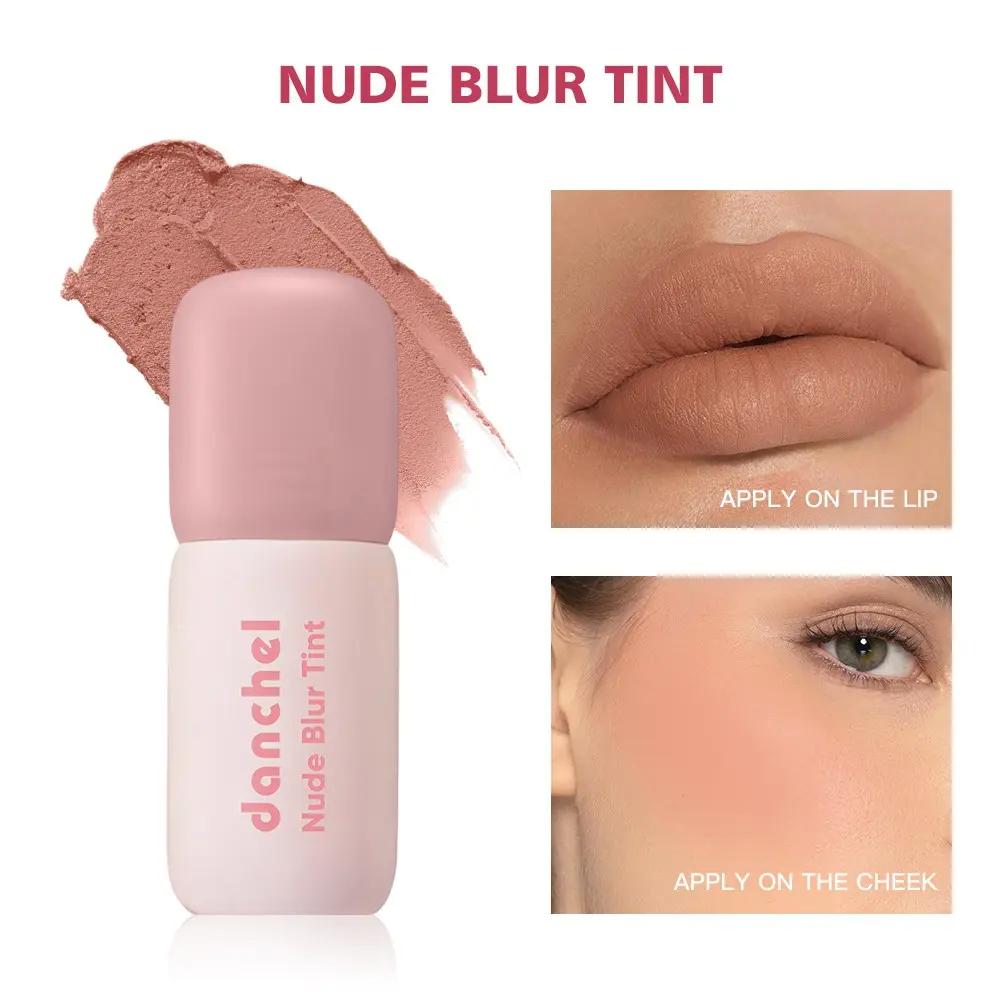 10 Shades Waterproof Matte Lip Gloss Balm, Lip & Cheek 2-In-1,  Long-Lasting Wear, Lightweight & Smooth, Soft Mist Natural Finish, Summer Vibe, Suitable for Date, Commute, Party and Dance