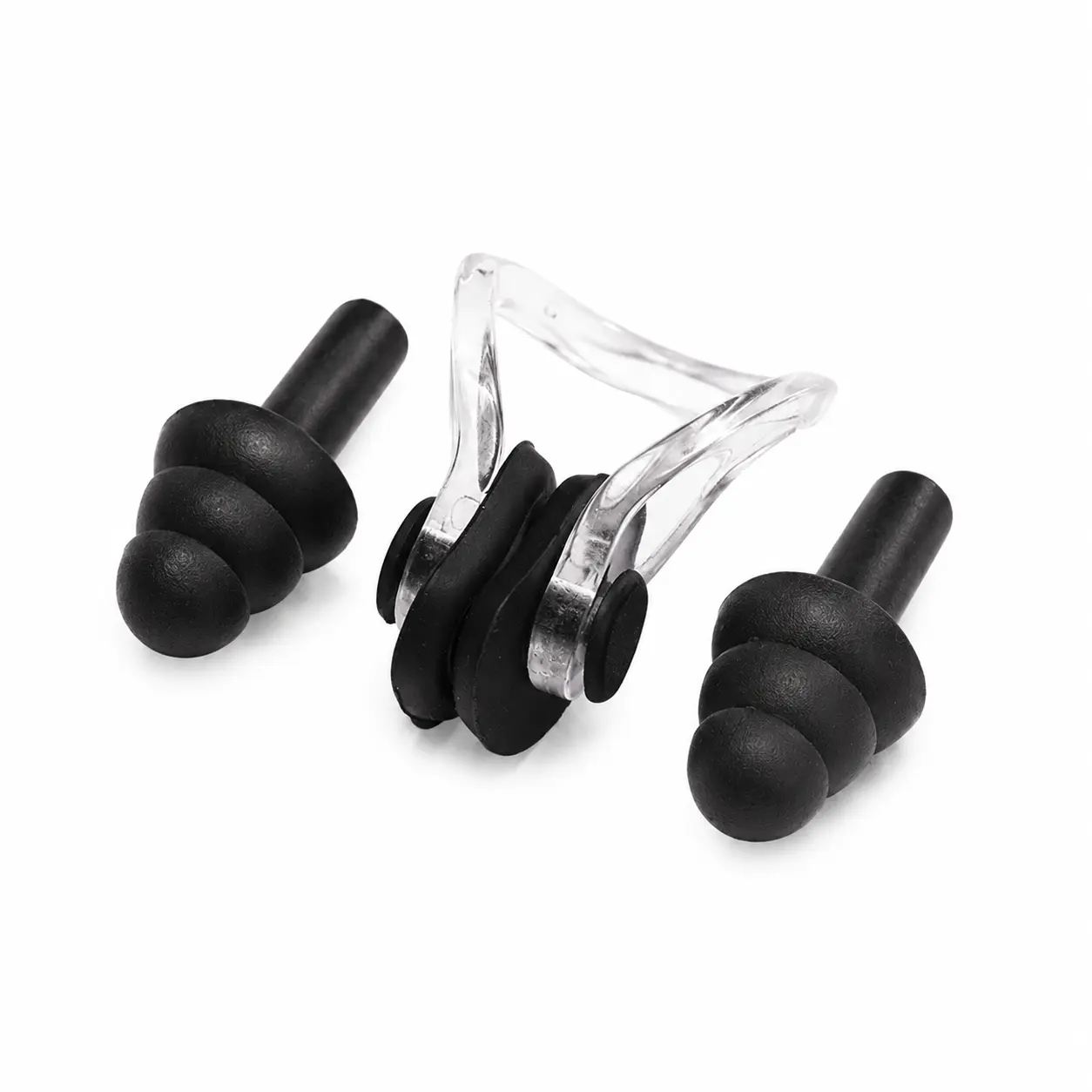 Premium Waterproof Silicone Swimming Accessories Set – Includes Adjustable Nose Clip and Soft-Fit Earplugs for Comfortable, Leak-Resistant Pool or Open Water Use – Ideal for Swimmers, Divers, and Aquatic Therapy Enthusiasts