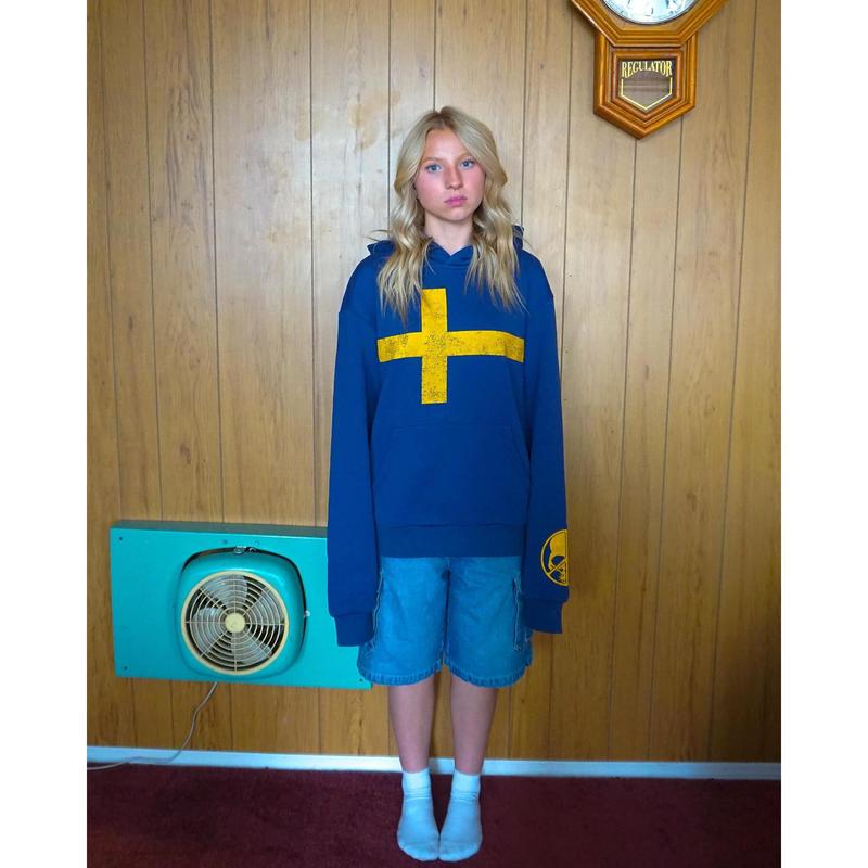 Grunge Hip Hop Streetwear Sweatshirt Hoodies Women Tops Harajuku Casual Sweden Goth Oversized Hoodie Men Clothing Y2k Clothes