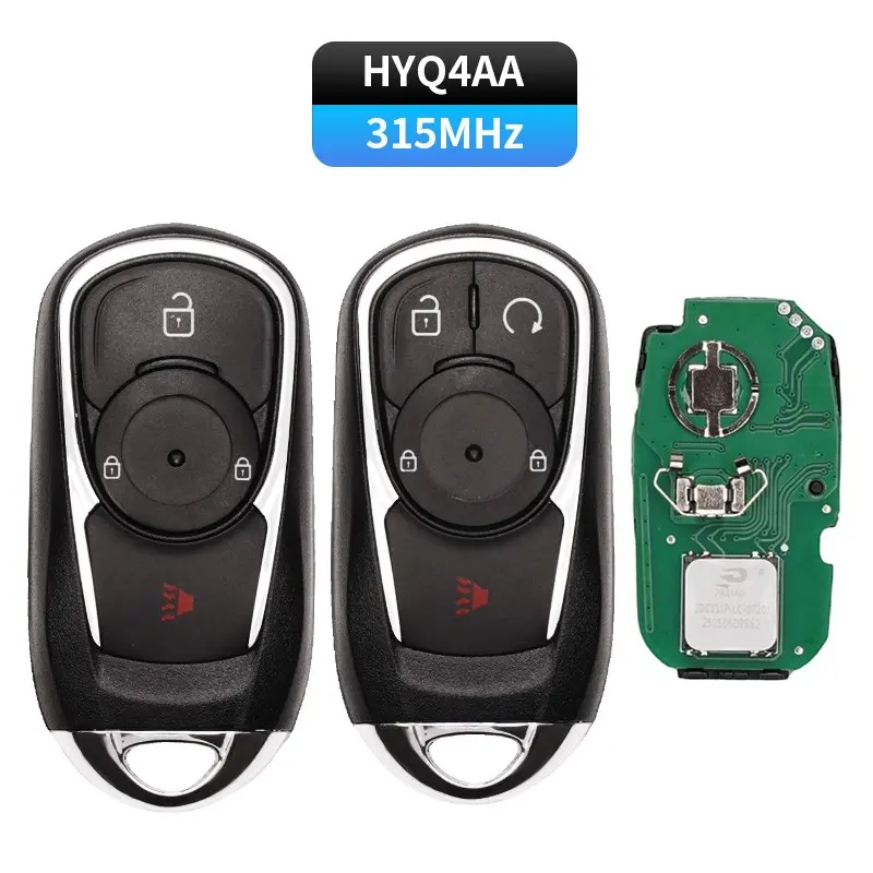 Smart Promixity Remote Car Key Fob 315/433MHz ID46 For Buick LaCrosse Envision Encore HYQ4EA/HYQ4AA 2017 2018 2019 2020